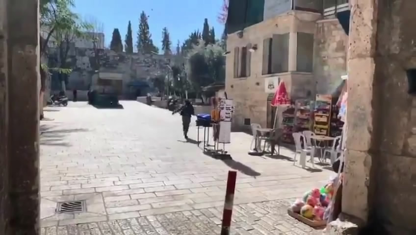 حدث أمني باب الأسباط