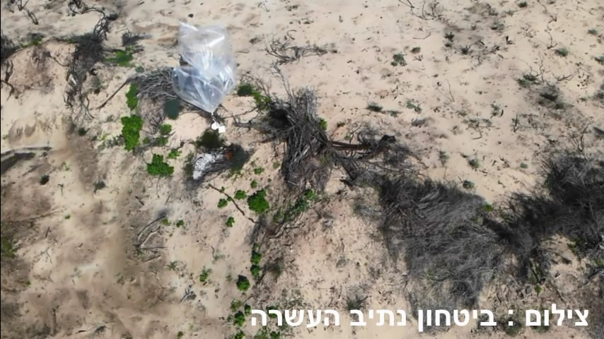 تحييد بالونات مُفخخة أُطلقت من قطاع غزة