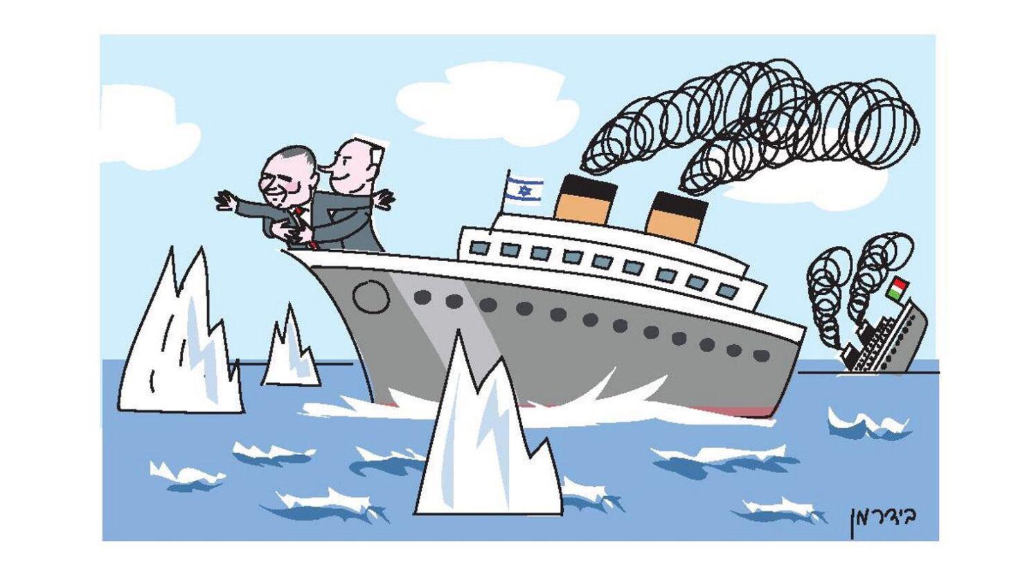 في الكيان: هجوم من السلطة التنفيذية على القضائية بدعم من التشريعية