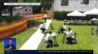 اليوم الأول لدوام الطُلاب المتدينين في الكيان