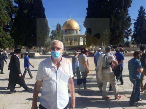 665 مسوطنـاً إقتحموا باحات المسجد الأقصى هذا الأسبوع