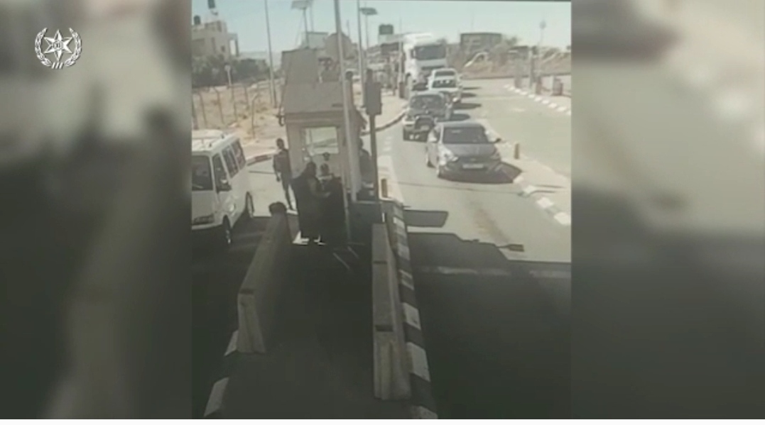 فيديو: عملية الدهس بالأمس على حاحز الكونتينر