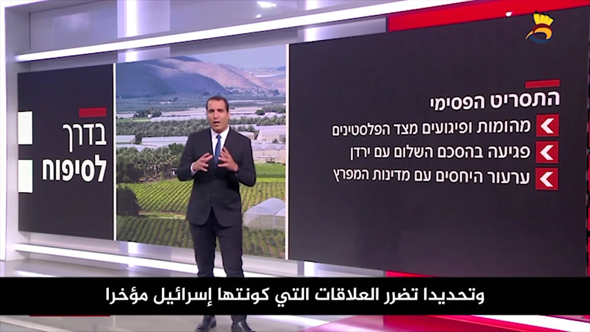 شاهد: سيناريوهات الإحتلال بعد فرض السيادة على غور الاردن