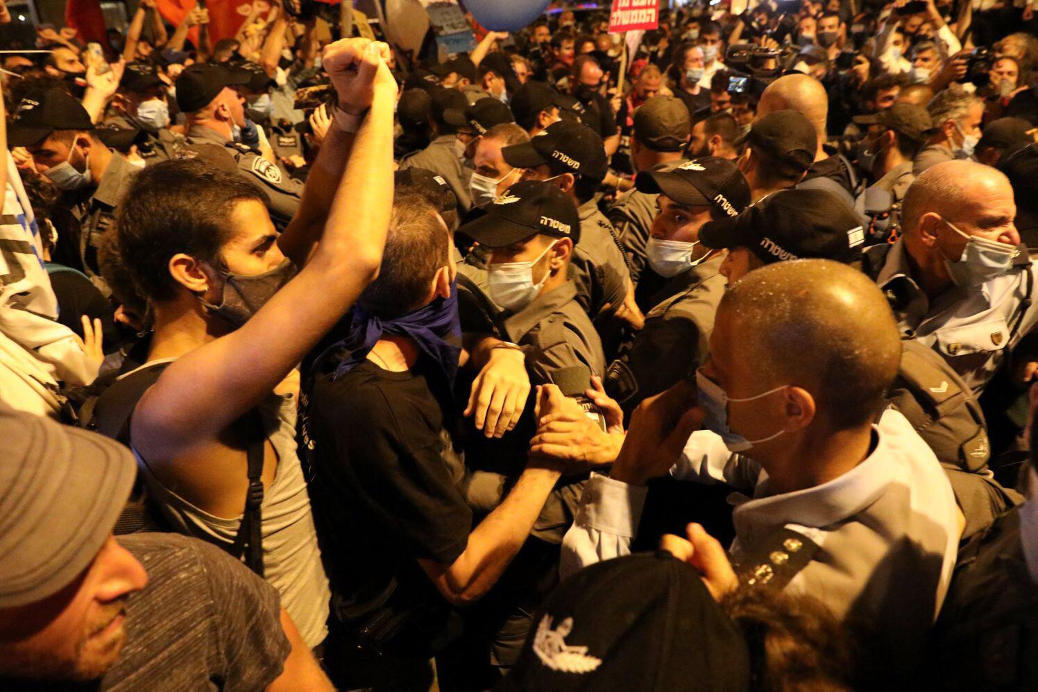 إستمرار الإحتجاجات ضد فساد نتنياهو