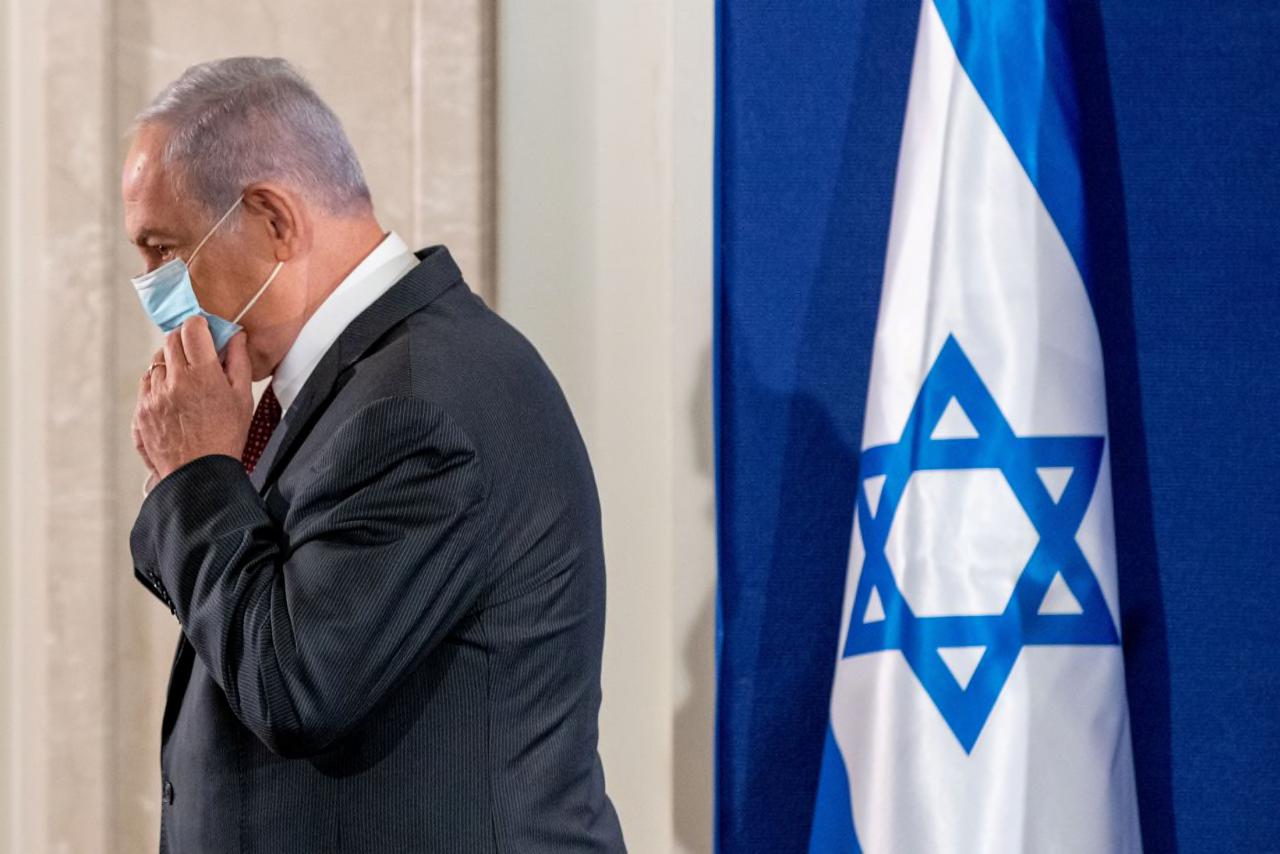 نتنياهو صعد شجرة