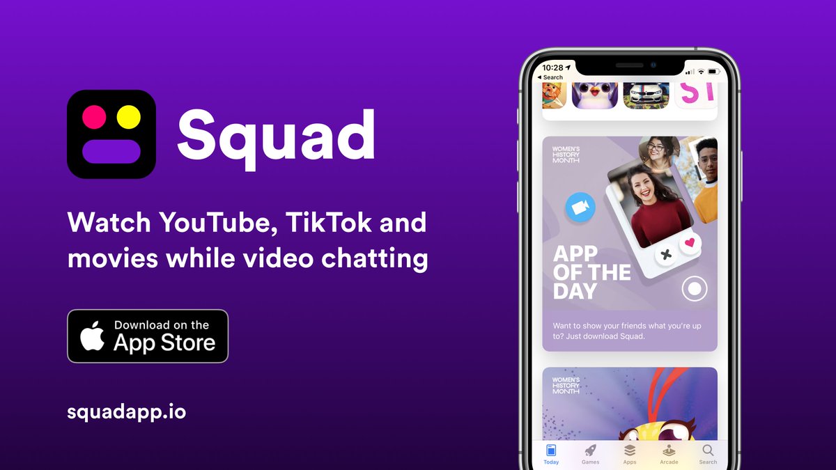 تويتر تستحوذ على تطبيق مشاركة الشاشة ومحادثات الفيديو Squad