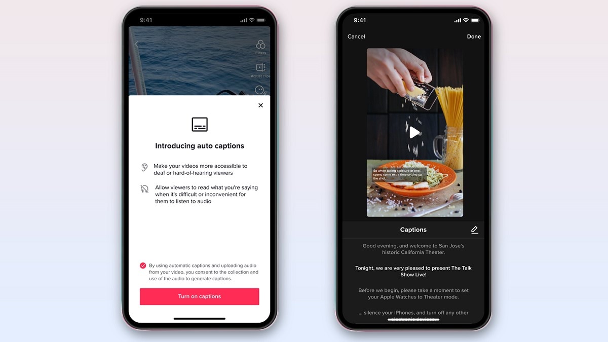 تيك توك تضيف خيار النصوص أو الترجمة التلقائية لمقاطع الفيديو