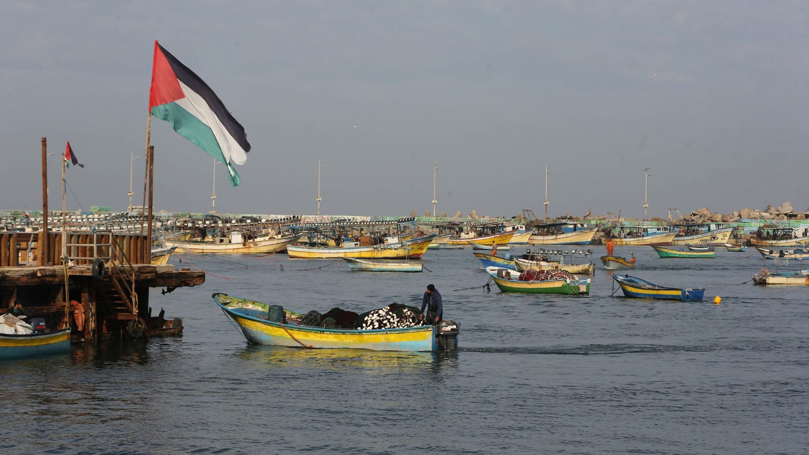 توسيع مساحة الصيد في قطاع غزة من 9 إلى 12ميلاً بحرياً