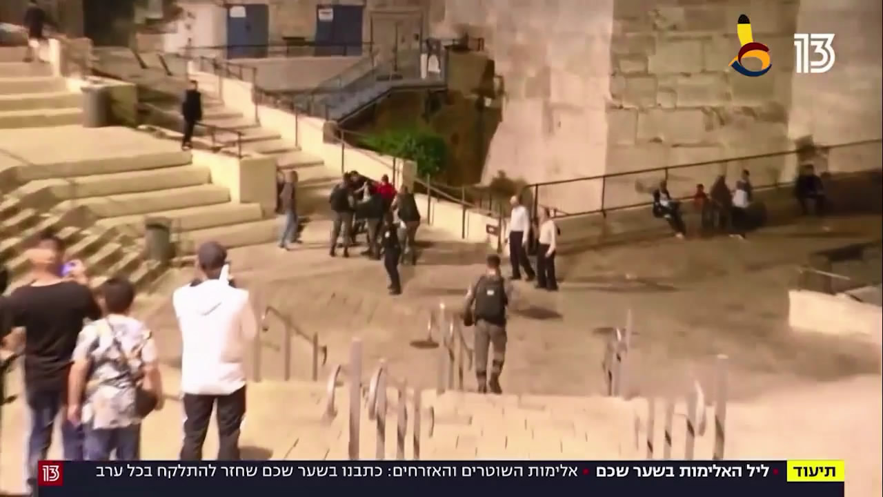 #شاهد.. باب العامود مرة أخرى يحمل مُهمة الدفاع عن القُدس والأقصى