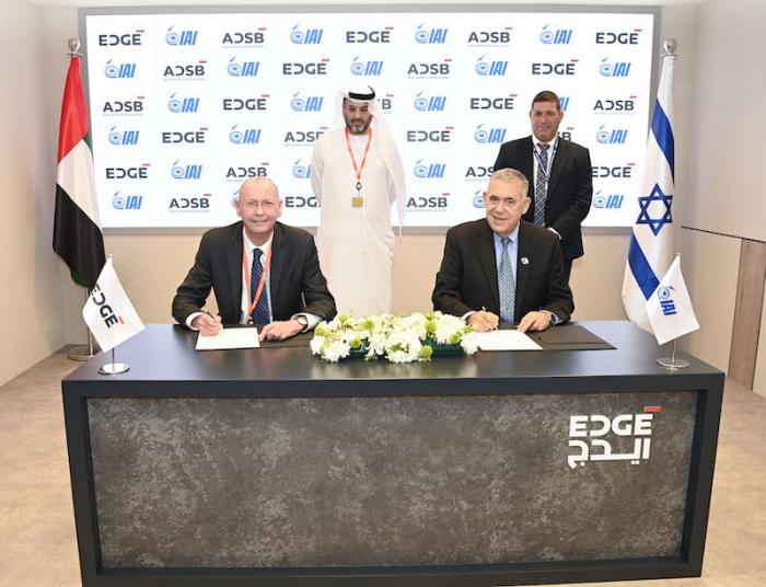 شركة الصناعات الجوية "الإسرائيلية" توقع اتفاقية مع شركة  EDGE الإماراتية