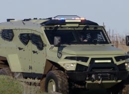 جيش العدو يكشف عن المركبة القتالية المحصنة الجديدة من طراز (STORMRIDER)