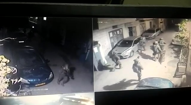 بالفيديو: إطلاق نار نحو نقطة عسكرية قرب نابلس