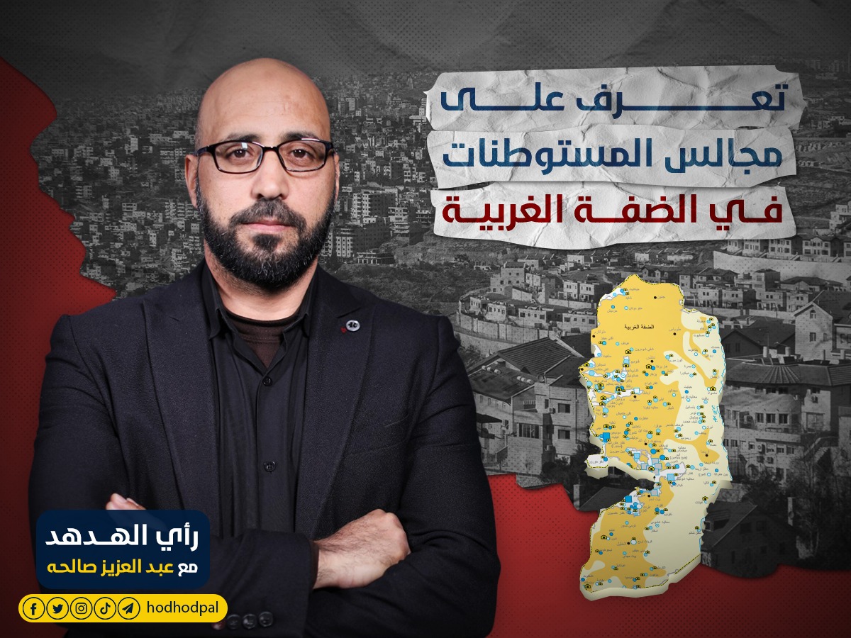 تعرف على مجالس المستوطنات في الضفة الغربية