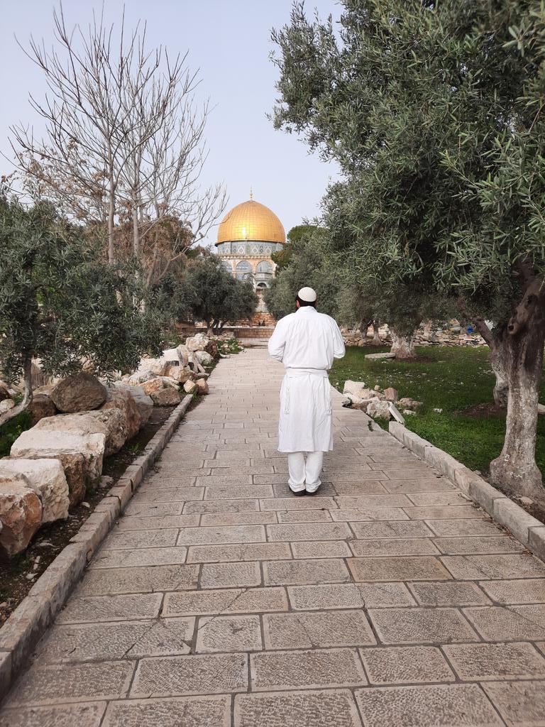 لأول مرة في المسجد الأقصى