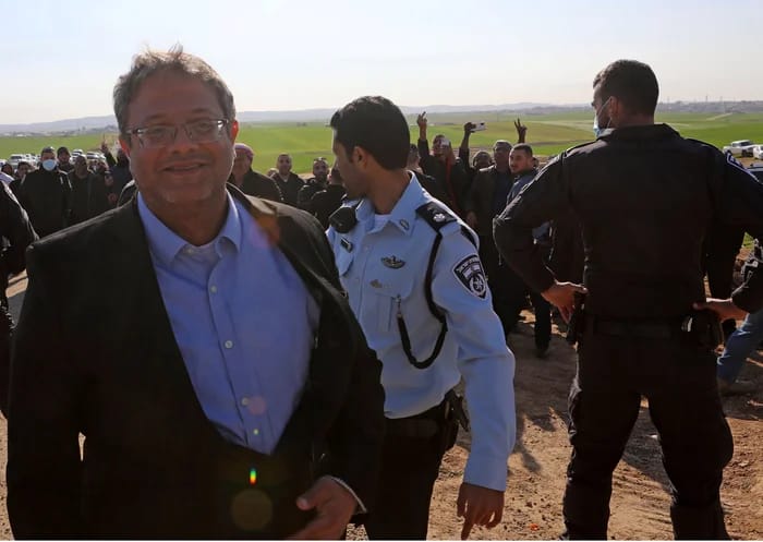 حزب بن غفير يؤسس "وحدة بارئيل" المسلحة لقمع فلسطينيي النقب