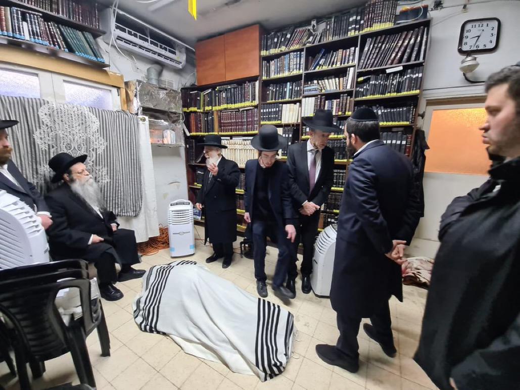 ‏جنازة وزير التوراة