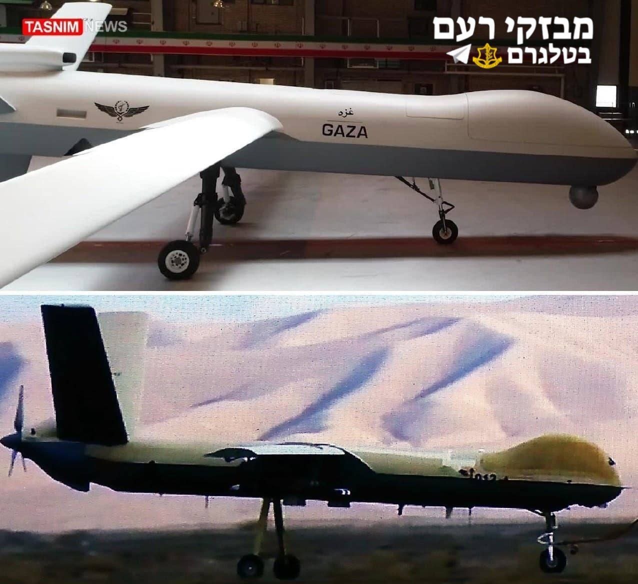 بالفيديو: مشاهد تظهر الطائرة الإيرانية المسيّرة الجديدة "غزة"