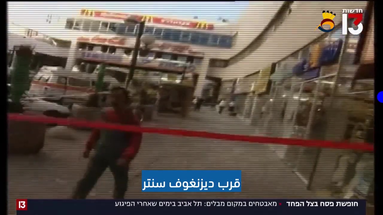 تاريخ العمل النضالي الفلسطيني في ميدان "ديزنغوف" وسط الكيان