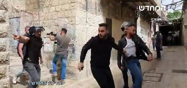 مستعربون يشنون حملات ملاحقة لاعتقال راشقي الحجارة بالقدس