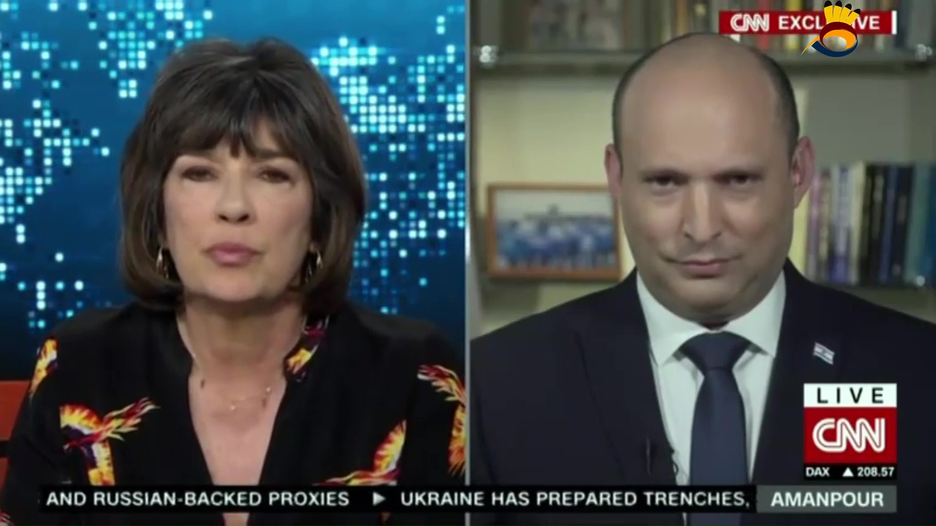 بينيت لأشهر إعلامية في شبكة CNN: "انتِ تكذبين"