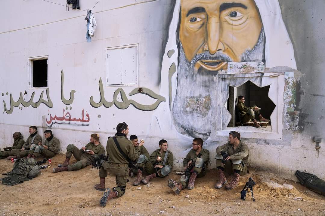 بالصور: قاعدة تدريب لجيش العدو تُحاكي قُرى فلسطينية