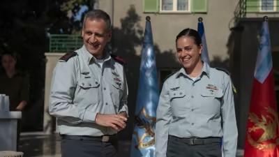 أول امرأة تتولى قيادة لواء في جيش العدو!!