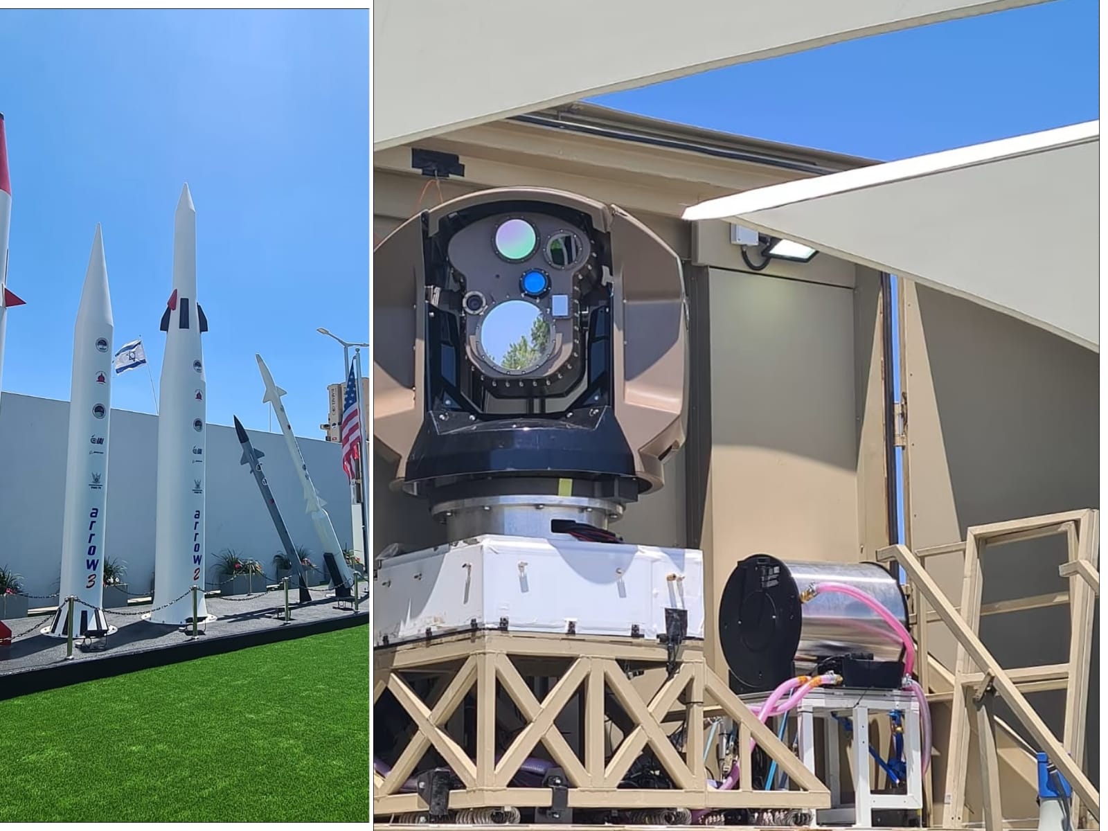 جيش العدو يستعرض أنظمة صاروخية أمام بايدن