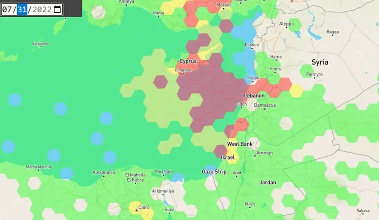 تسجيل تشويشات شديدة في نظام الGPS في سماء "إسرائيل" يرجح أنها بسبب أسلحة مضادة للطائرات بدون طيار