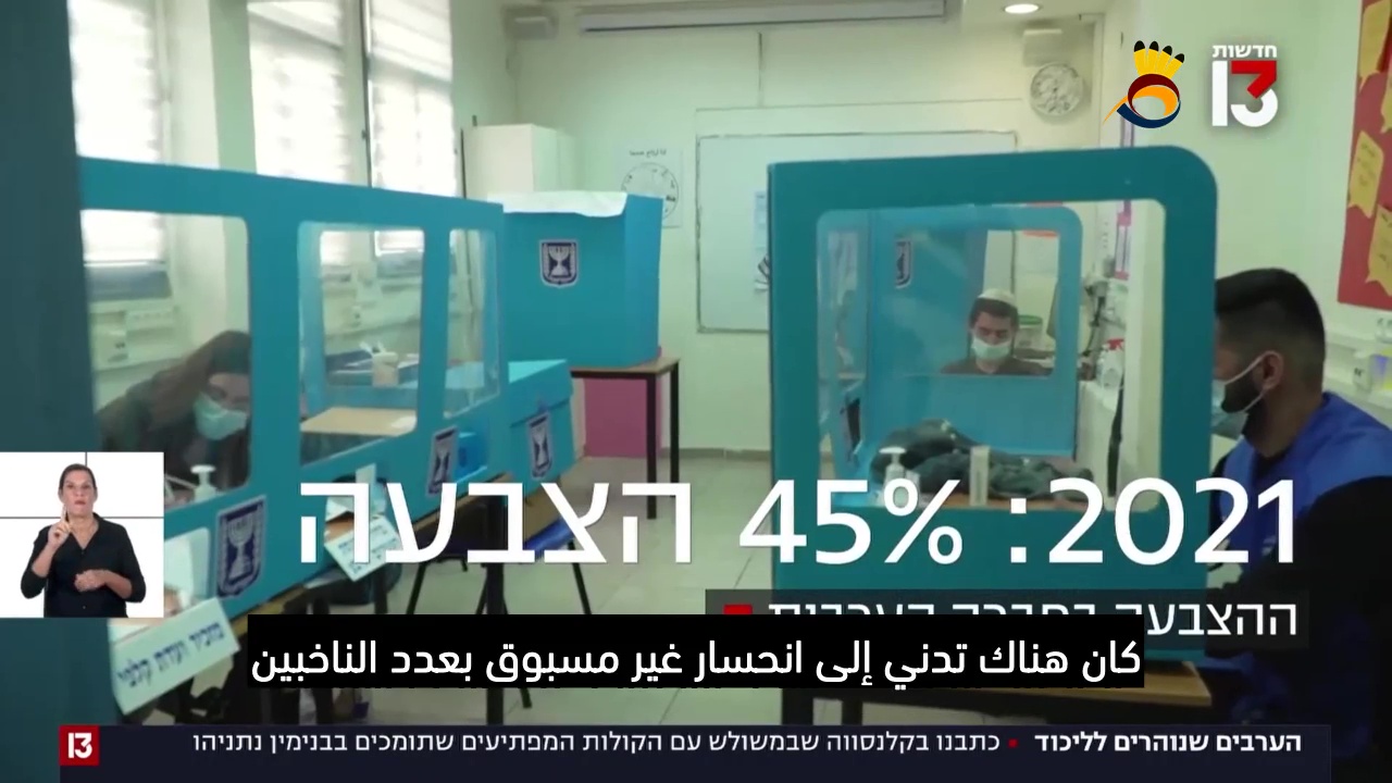 فلسطينيو 48 واتجاهاتهم الانتخابية في الجولة الخامسة