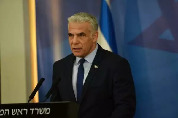 لبيد في رسالة لنصر الله: إنتاج الغاز من منصة "كاريش" لا علاقة له بالمفاوضات