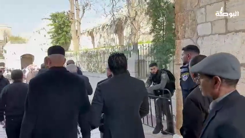 شرطة العدو تمنع السفير الأردني من دخول الأقصى