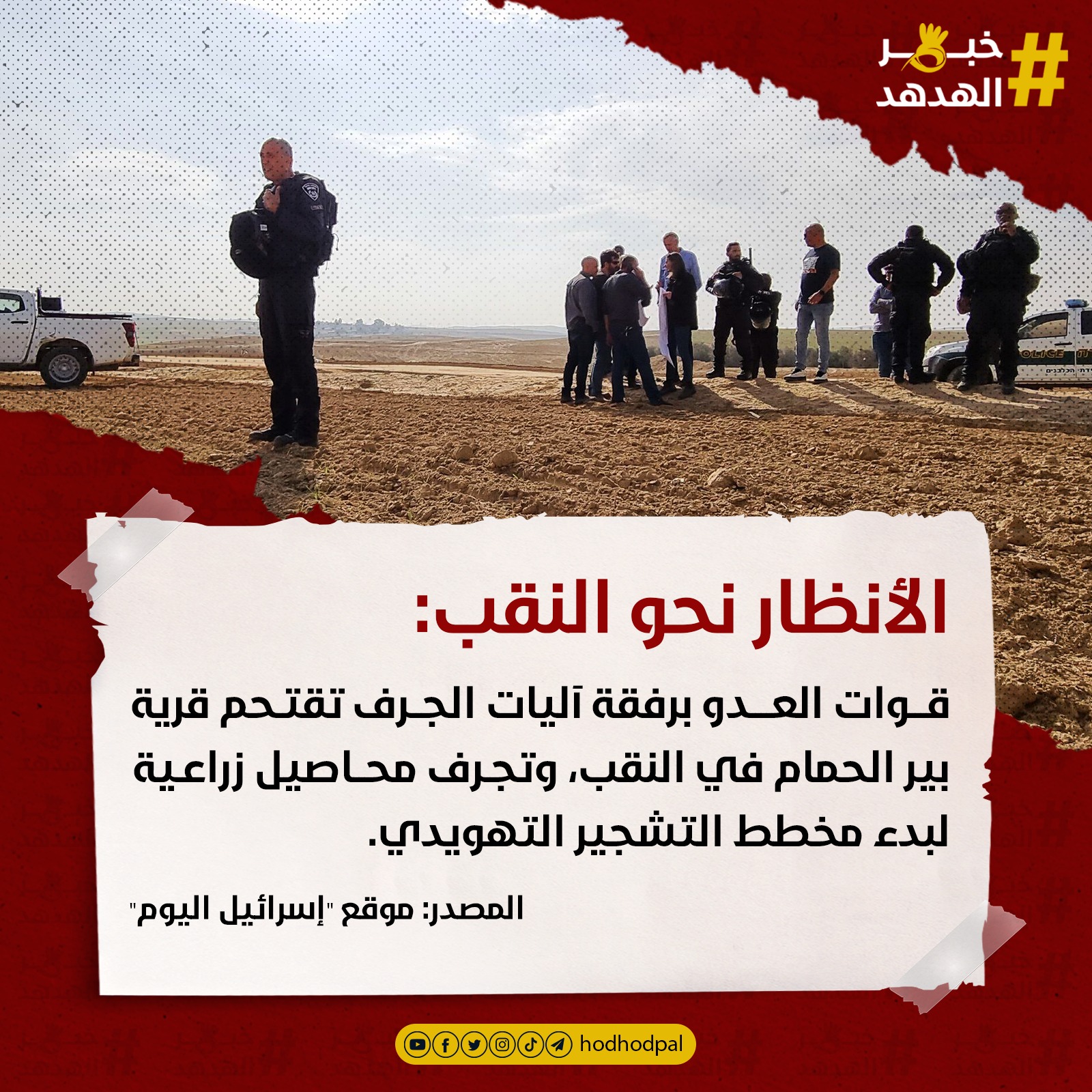 الأنظار نحو النقب