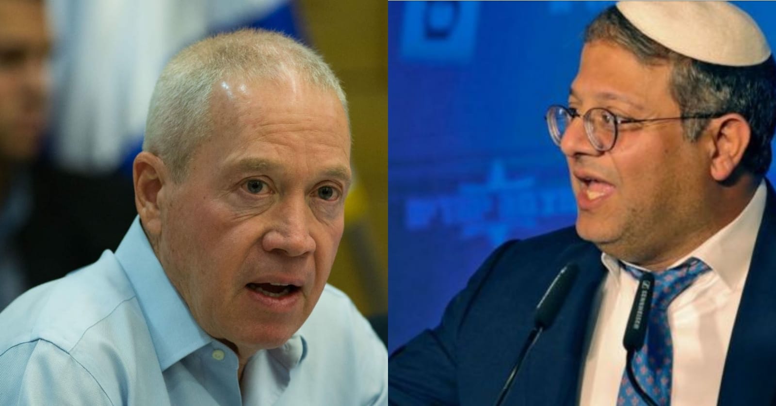 مُحادثة متوترة بين غالانت وبن غفير