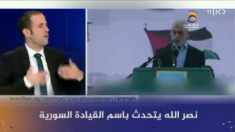 #شاهد: كيف علق إعلام العدو على خطابيّ السنوار ونصر الله بيوم القدس؟