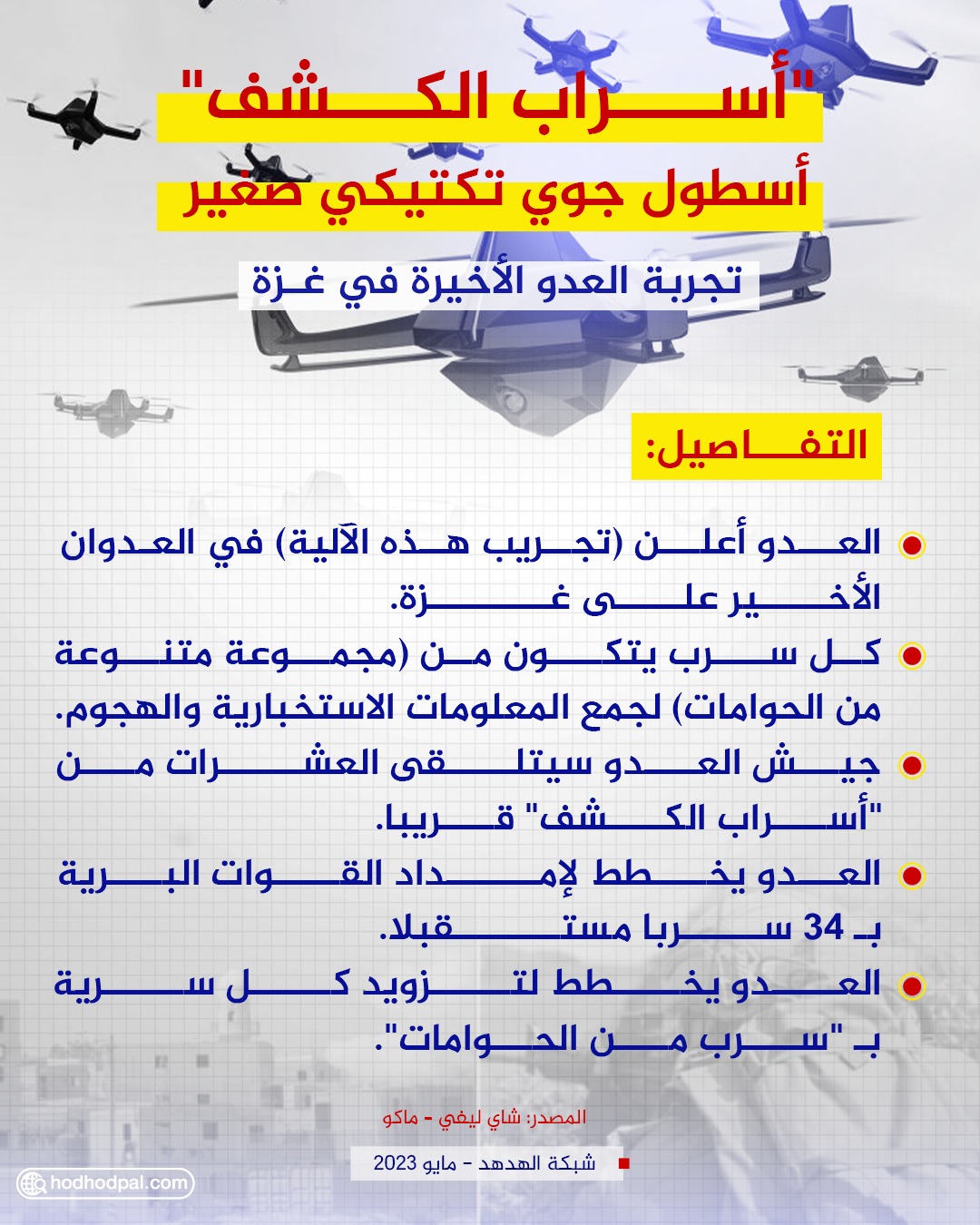 "أسراب الكشف" .. أسطول جوي تكتيكي صغير