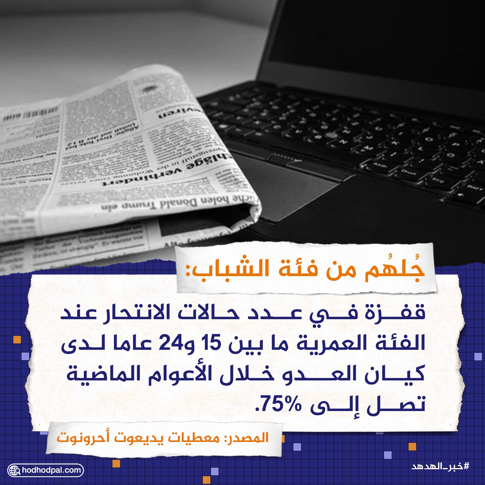 جُلهُم من فئة الشباب