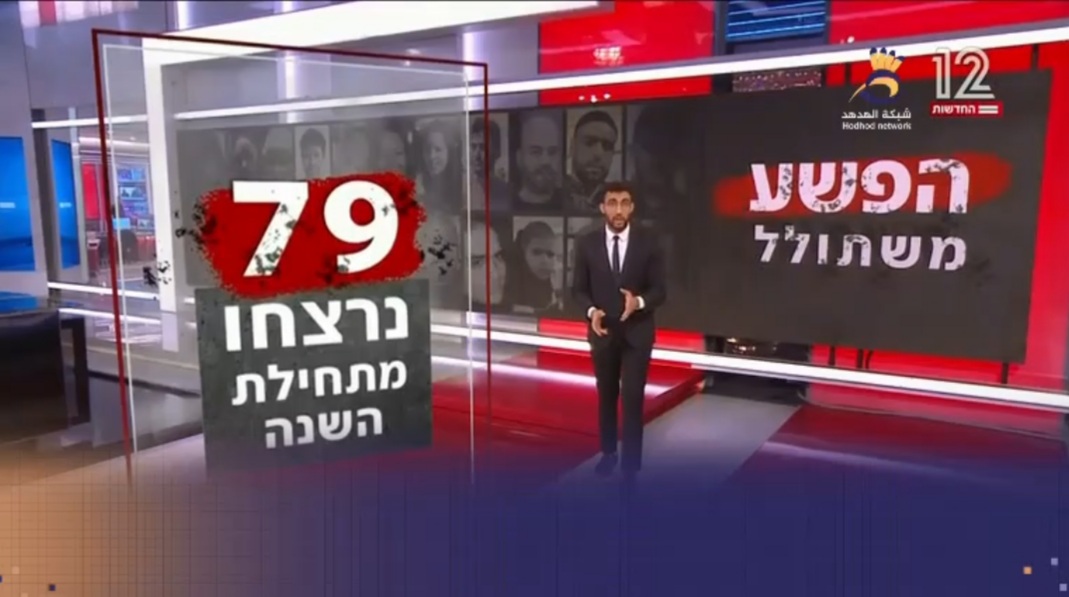 #شاهد: رقم قياسي لعدد قتلى الجرائم في "إسرائيل" بالعام الحالي مقارنة مع الأعوام الماضية