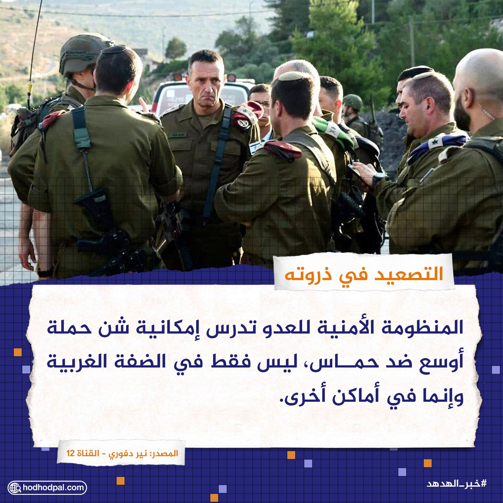 التصعيد في ذروته