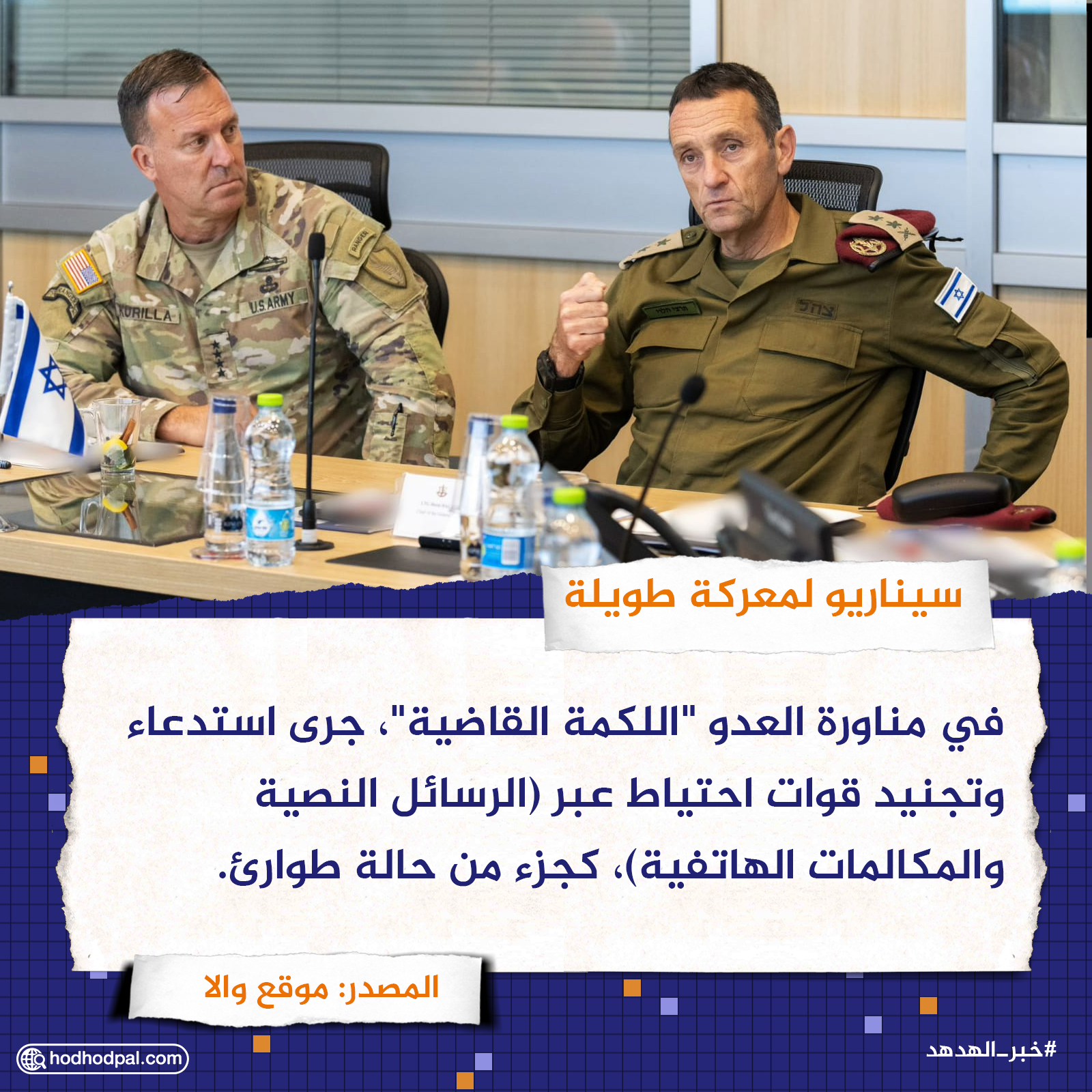 سيناريو لمعركة طويلة