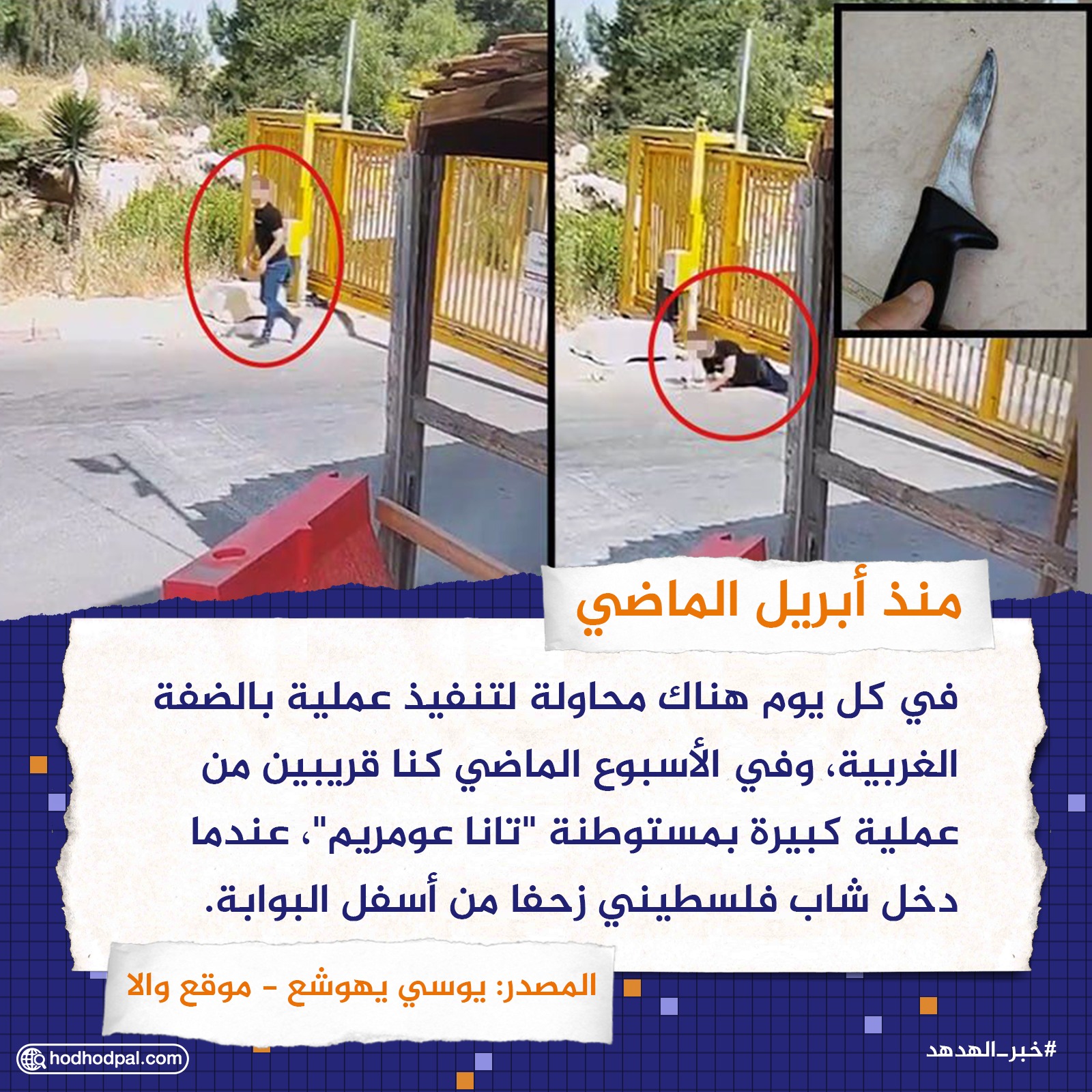 منذ أبريل الماضي