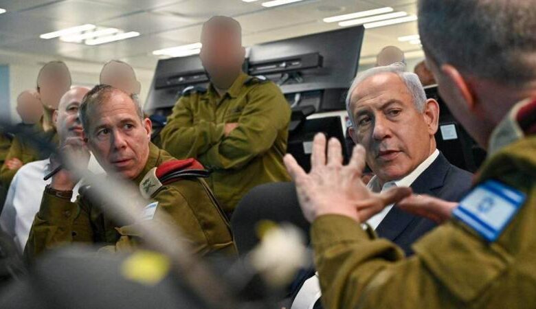 "نتنياهو" يعقد مشاورات أمنية لتقييم الوضع على الحدود اللبنانية