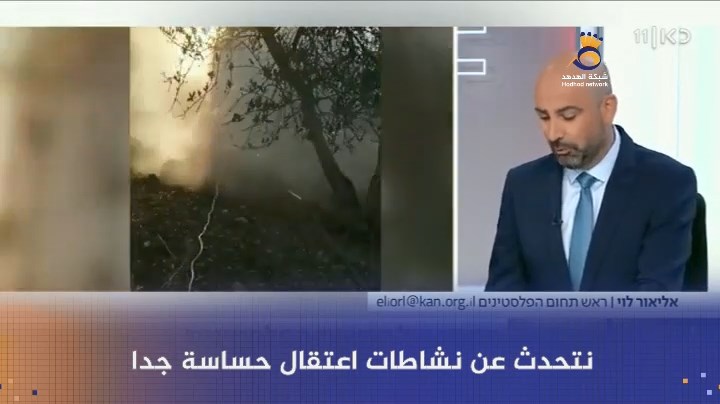 شاهد: رسالة احتجاج استثنائية من أجهزة السلطة لكيان العدو