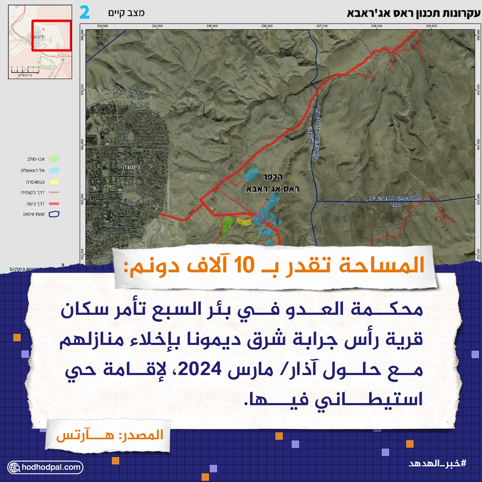 المساحة تقدر بـ 10 آلاف دونم