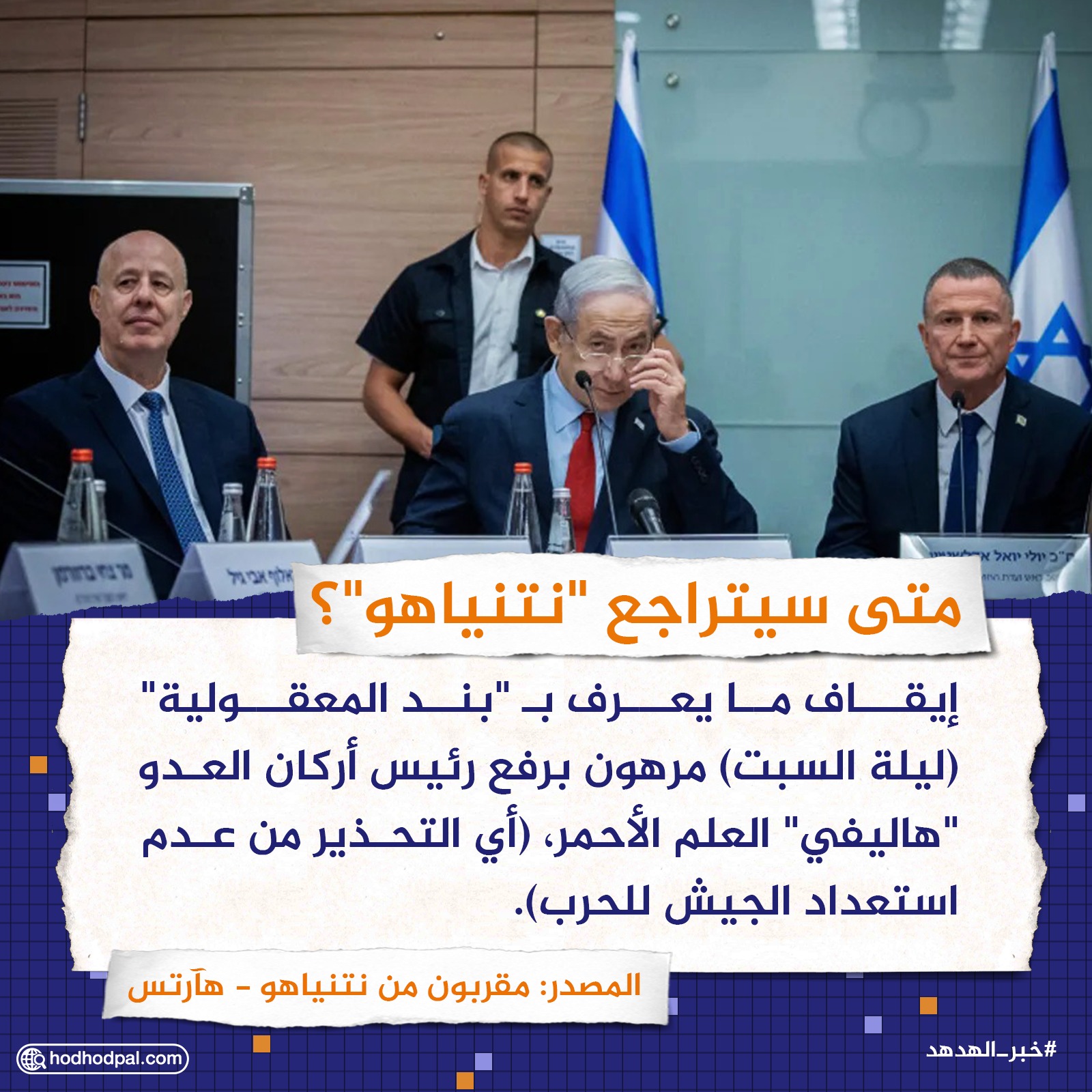 متى سيتراجع "نتنياهو"؟
