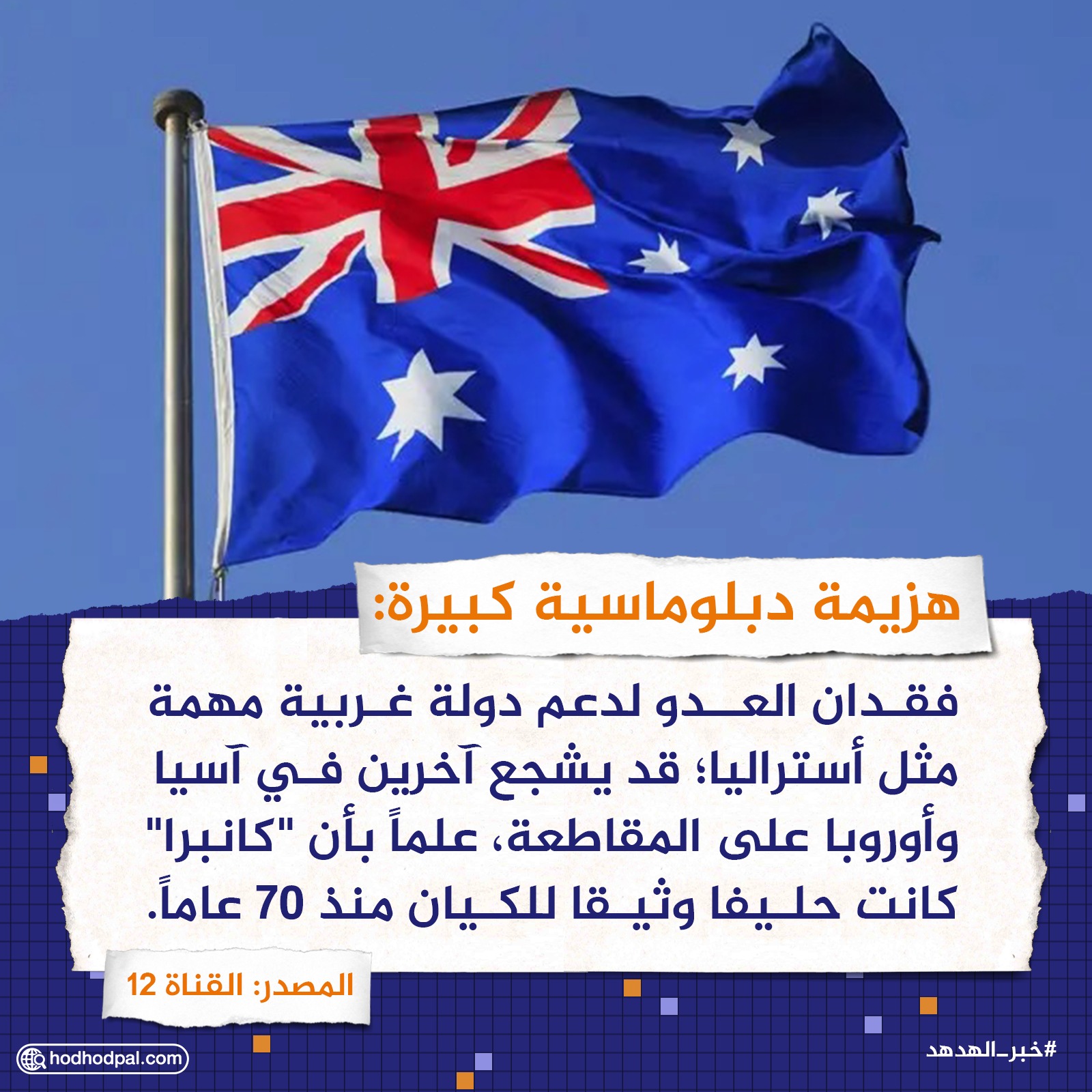 هزيمة دبلوماسية كبيرة