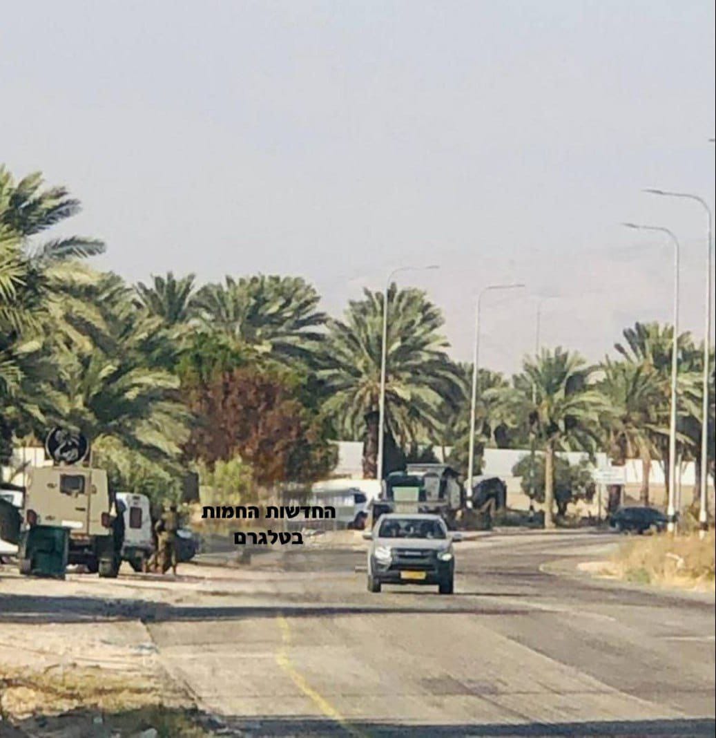 إصابة أحد جنود العدو بعملية إطلاق نار في الأغوار واستشهاد المنفذ