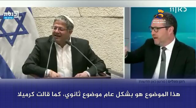 #شاهد: غباء وزراء اليمين المُتطرف يؤجج الأوضاع الأمنية بالكيان