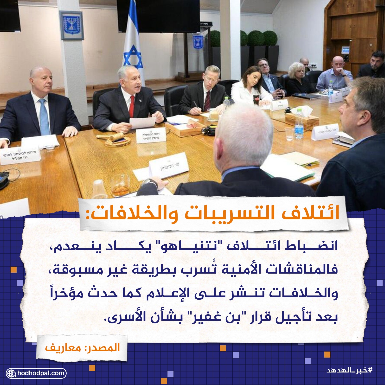 ائتلاف التسريبات والخلافات