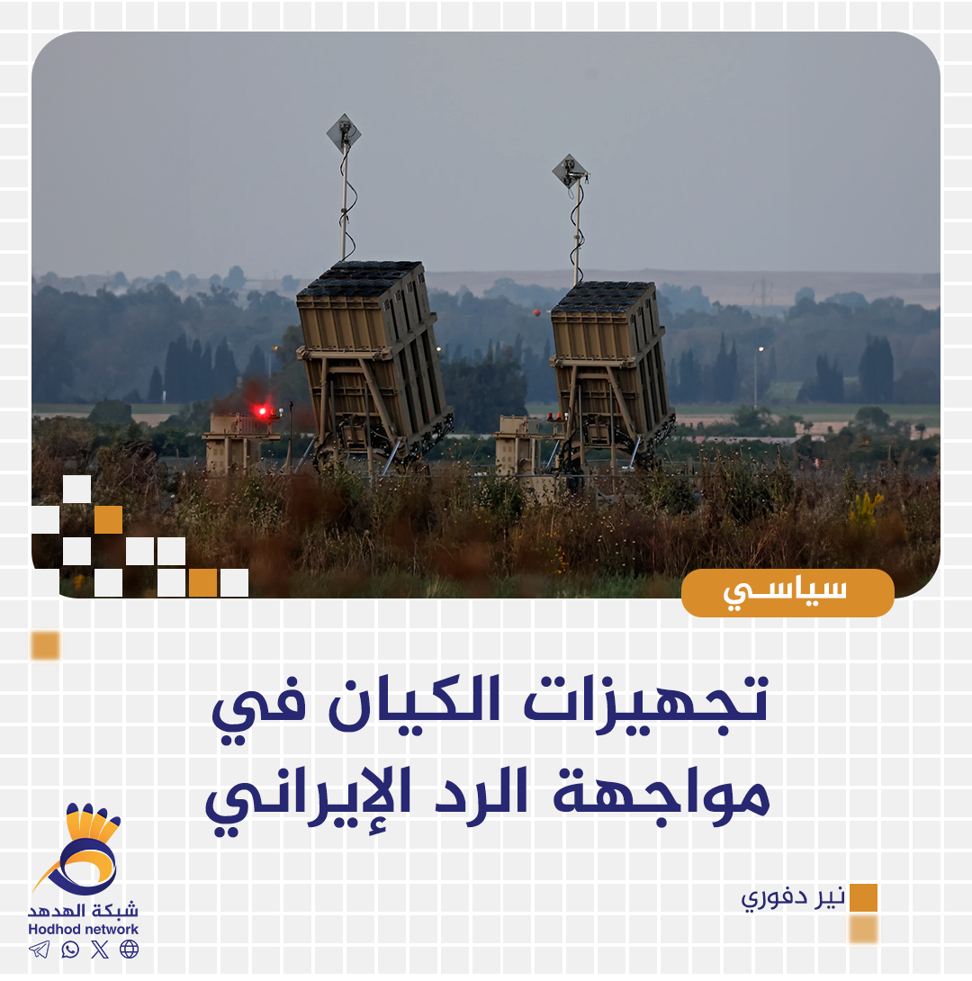 تجهيزات الكيان في مواجهة الرد الإيراني