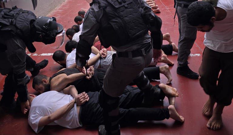 فيديو: تعذيب السجانين للمعتقلين بسجن مجدو